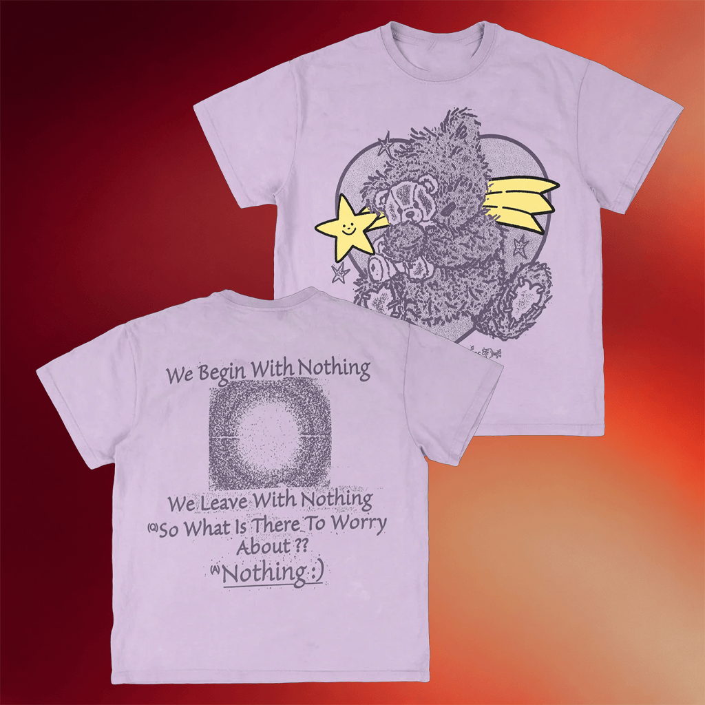Online Ceramics Merch 2026 We Begin With Nothing T-Shirt Best Gifts For Friends - Merchluma