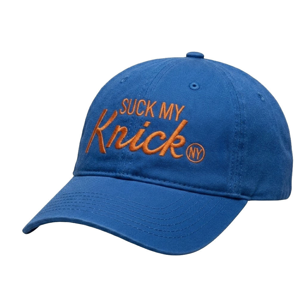 Suck My Knick Snapback Hat Funny NY Cap Embroidered Gifts For Best Friends - Merchluma