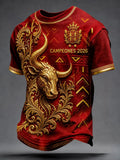 Spain World Cup 2026 Champions Merch Campeones T-Shirt 2-Star Winners Shirt Football Fan Gifts - Merchluma