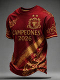Spain World Cup 2026 Champions Merch Campeones T-Shirt Spain 2-STAR FIFA WC Winner Shirt Men's - Merchluma