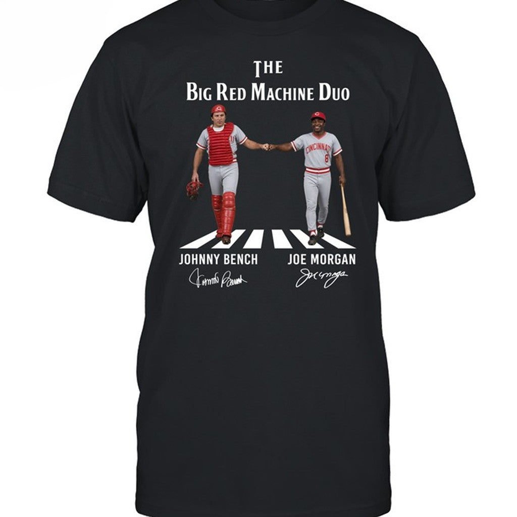 Abbey Road Cincinnati Reds The Big Red Machine T-Shirt Reds Merch Present For Baseball Fans - Merchluma