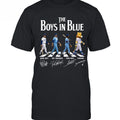 Abbey Road Kansas City Royals The Boys In Blue Graphic T-Shirt KC Royals Merch Fan Gifts Ideas - Merchluma