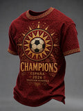 Spain World Cup 2026 Champions Merch Espana Champions Shirt Present For Football Lovers - Merchluma