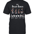 Abbey Road New England Patriots Brady Bunch Graphic T-Shirt NE Patriots Merch Football Fan Gift - Merchluma