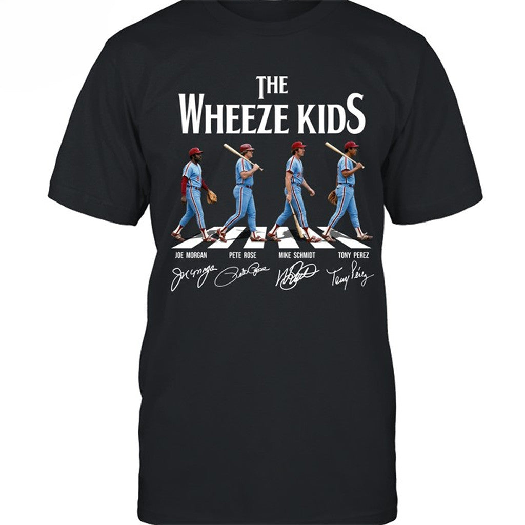 Abbey Road Philadelphia Phillies The Whiz Kids Graphic T-Shirt Signed Phillies Merch Fan Gifts - Merchluma