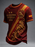 Spain World Cup 2026 Champions Merch La Segunda Estrella Shirt Spain 2-Star Winner Apparel Mens - Merchluma