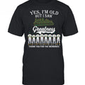 Yes I'm Old But I Saw Athletics Greatness T-Shirt 2026 Athletics Merch Gift For Baseball Lover - Merchluma