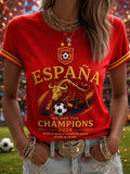 Spain World Cup 2026 Champions Merch We Are Champions Shirt Spain 2-Star Winner Merch Fan Gifts - Merchluma