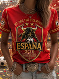 Spain World Cup 2026 Champions Merch We Are Champions Shirt World Champions Again T-Shirt - Merchluma