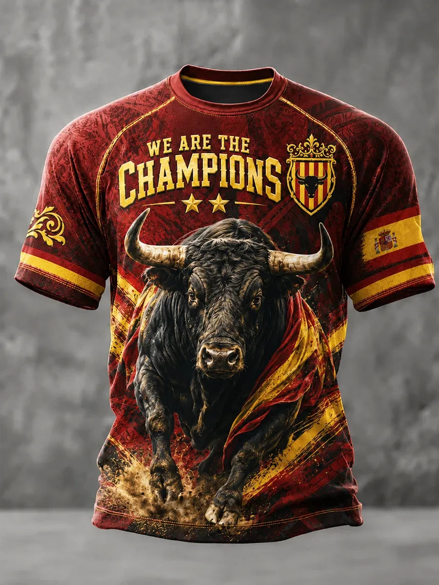 Spain World Cup 2026 Champions Merch We Are The Champions T-Shirt Best Gifts For Brothers - Merchluma
