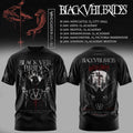 Black Veil Brides UK Tour 2026 T-Shirt Black Veil Brides Merch Gifts For Rock Band Fans - Merchluma