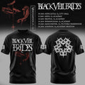 Black Veil Brides UK Tour 2026 T-Shirt Black Veil Brides Merch Gifts For Rock Music Lovers - Merchluma