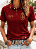 Spain World Cup 2026 Champions Merch We Are The Champions Polo Shirt Football Fan Gear Women's - Merchluma