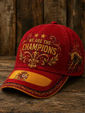 Spain World Cup 2026 Champions Merch We Are The Champions Hat Spain 2-Star FIFA Winner Merch - Merchluma