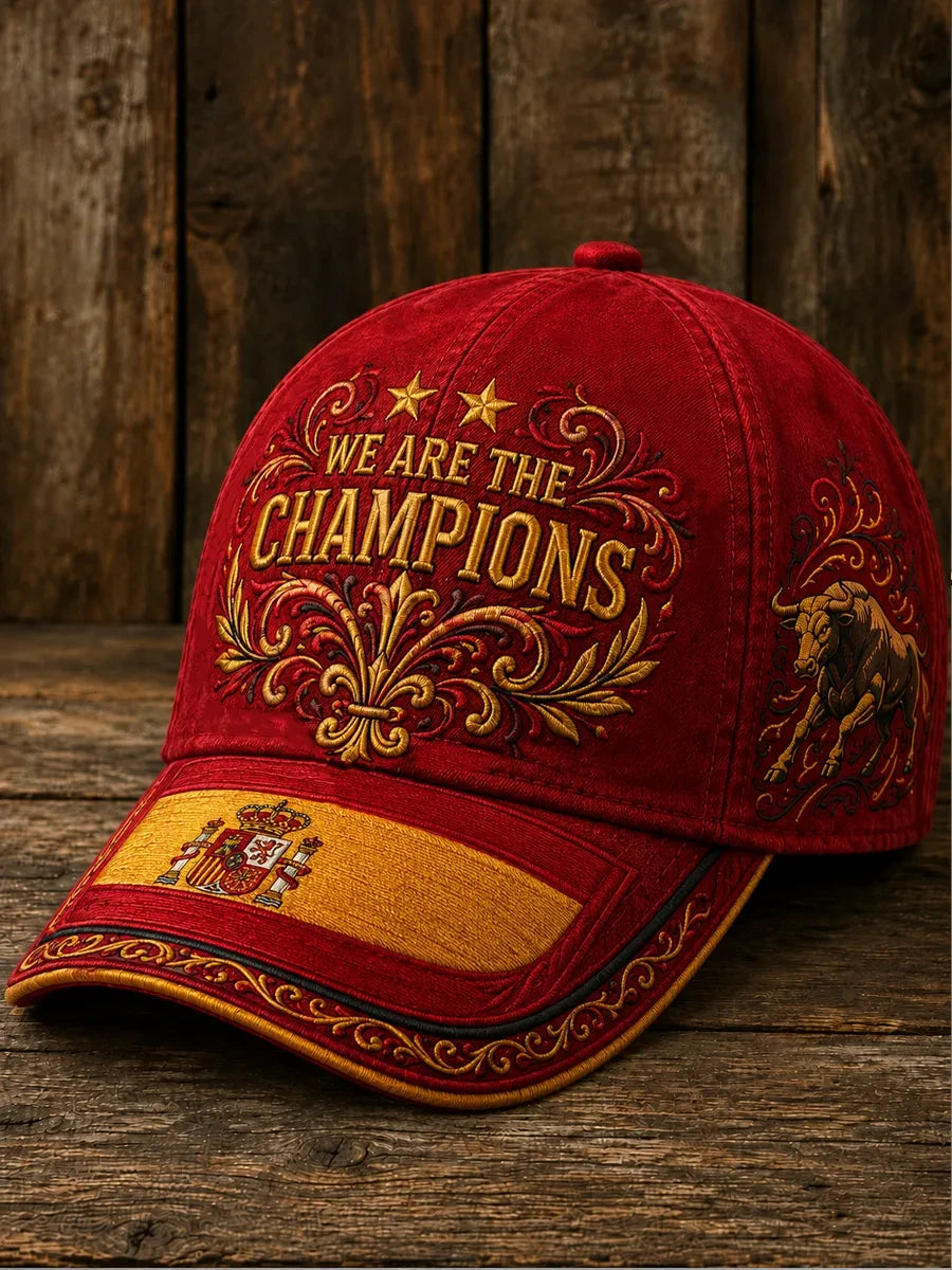 Spain World Cup 2026 Champions Merch We Are The Champions Hat Spain 2-Star FIFA Winner Merch - Merchluma