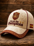 Spain World Cup 2026 Champions Merch We Are The Champions Hat 2-Star Pride Cap Gift For Fans - Merchluma