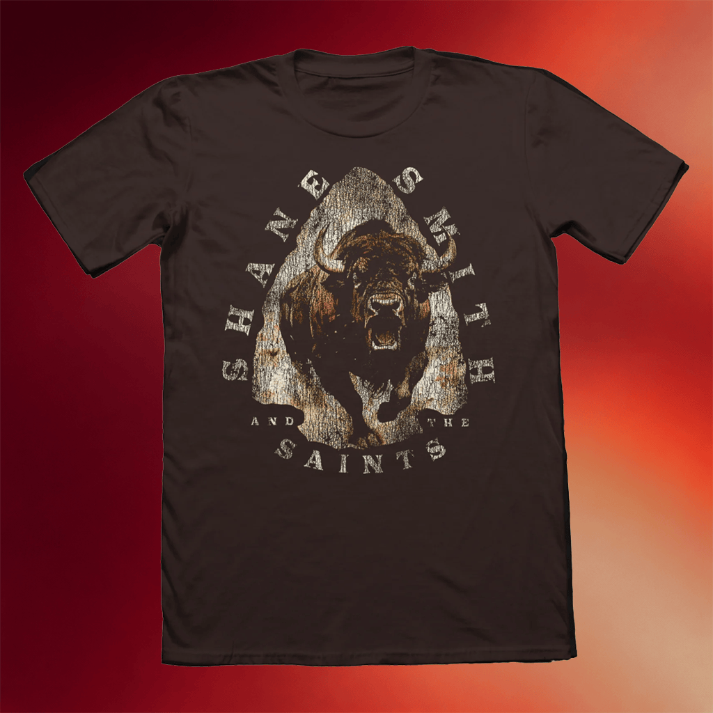 Shane Smith And The Saints Merch 2026 Buffalo T-Shirt Best Gifts For Band Fans - Merchluma