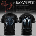 Black Veil Brides UK Tour 2026 T-Shirt Black Veil Brides Merch Gift Ideas For Rock Lovers - Merchluma