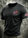 Freedom 1776-2026 American Flag T-Shirt United States Of America Merch Veterans Day Gift - Merchluma