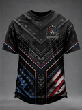 1776 Independence Day T-Shirt American Flag Merch Awesome USA Liberty Gift - Merchluma