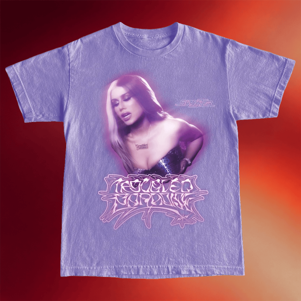 Slayyyter Merch 2026 Troubled Paradise Shirt Presents For Music Lovers - Merchluma