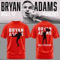 Bryan Adams Merch 2026 Roll With The Punches Tour T-Shirt Presents For Music Lovers - Merchluma