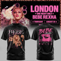 Bebe Rexha Merch 2026 Bebe Rexha London T-Shirt Music Fan Shirt Gift For Sisters - Merchluma