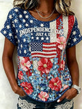Independence Day July 4 1776 T-Shirt 1776 2026 America Merch Patriotic America Gift - Merchluma