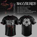 Black Veil Brides UK Tour 2026 Baseball Jersey Black Veil Brides Merch Gift For Rock Fans - Merchluma