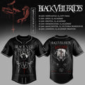 Black Veil Brides UK Tour 2026 Baseball Jersey Black Veil Brides Merch Gifts For Music Lovers - Merchluma