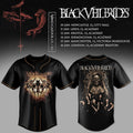 Black Veil Brides UK Tour 2026 Baseball Jersey Black Veil Brides Merch Music Lover Gifts - Merchluma