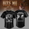 Hudson Westbrook Merch 2026 HW Hits Me Tour Baseball Jersey Best Gift For Country Music Lovers - Merchluma