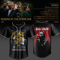 Queens Of The Stone Age Australia Tour 2026 Baseball Jersey QOTSA Merch Gift For Music Lover - Merchluma