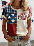 USA American Flag T-Shirt 1776-2026 Freedom Merch USA 250 Years Liberty Gift - Merchluma