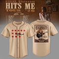 Hudson Westbrook Merch 2026 Hits Me Tour Baseball Jersey Gift For Country Music Fans - Merchluma