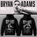 Bryan Adams Merch 2026 Roll With The Punches Hoodie Bryan Adams New Album Hoodie Fan Gifts - Merchluma