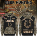 Personalized Indianapolis Colts Deer Hunting Hoodie 2026 Indianapolis Colts Merch Gift For Dad - Merchluma