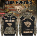 Personalized Jacksonville Jaguars Deer Hunting Hoodie 2026 Jaguars Merch Gift For Fathers - Merchluma