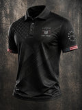 Land Of The Free Polo Shirt 1776 Patriotic Merch Gift For Patriot Fans - Merchluma