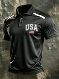 Land Of The Free Polo Shirt Anniversary 1776-2026 Clothes Gifts For Husband - Merchluma
