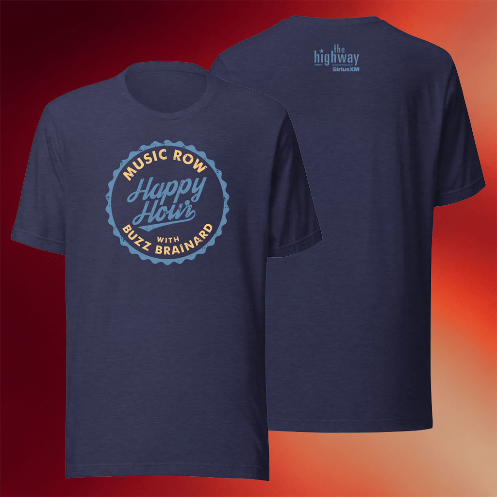 SiriusXM Merch 2026 The Highway Music Row Happy Hour T-Shirt Gifts For Podcast Fans - Merchluma