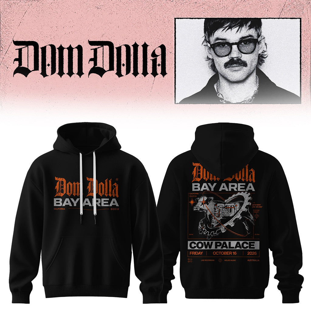 Dom Dolla Merch 2026 Dom Dolla Tour Collection Signature Festival Hoodie Gifts For Music Fans - Merchluma