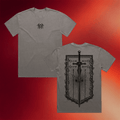 Sleep Token EU Merch Even In Arcadia Damocles Crest Flag T-Shirt Gifts For Rock Lovers - Merchluma