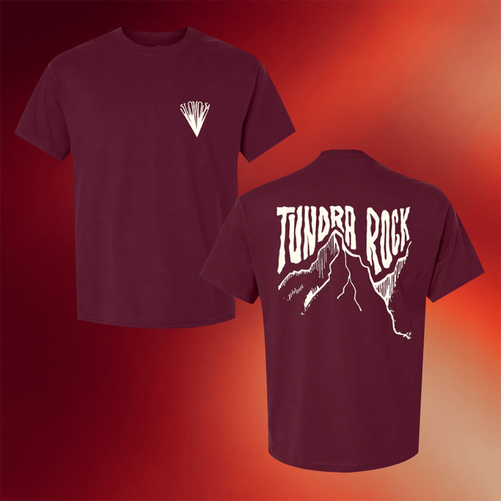 Slomosa Merch Mountain T-Shirt Tundra Rock Shirt Unique Gifts For Music Lovers - Merchluma