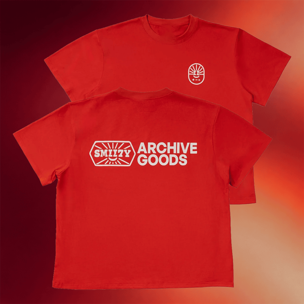 SMii7Y Merch 2026 Archive Goods T-Shirt Red SMii7Y Shirt Birthday Gift For Him - Merchluma