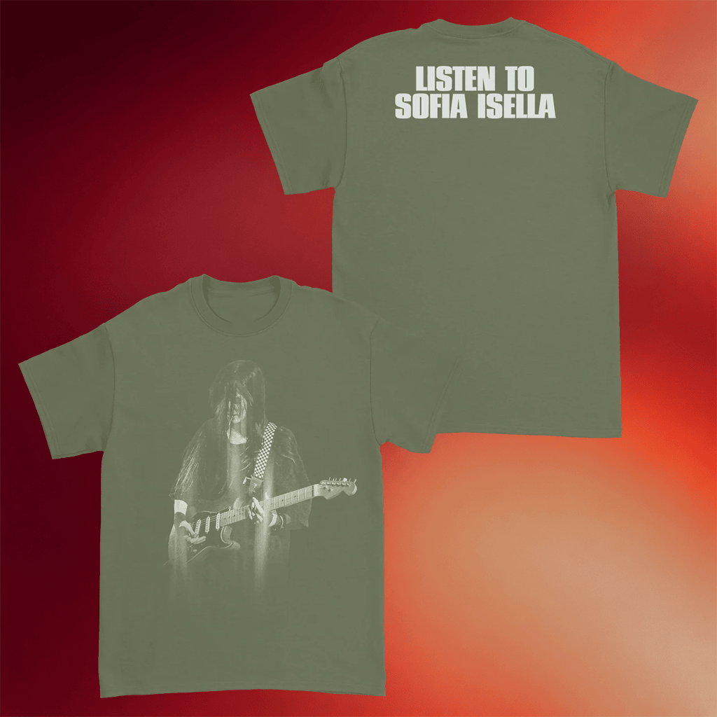 Sofia Isella Merch 2026 Sofia Guitar Green T-Shirt Best Gifts For Music Lovers - Merchluma