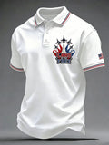 Land Of The Free Polo Shirt Anniversary 1776-2026 Clothes Gifts For Husband Who Has Everything - Merchluma