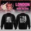 Bebe Rexha Merch 2026 Bebe Rexha London Sweatshirt Music Related Gifts For Guys - Merchluma