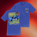 Spire Motorsports Merch 2026 #7 Daniel Suarez Freeway Insurance T-Shirt Gifts For Dudes - Merchluma