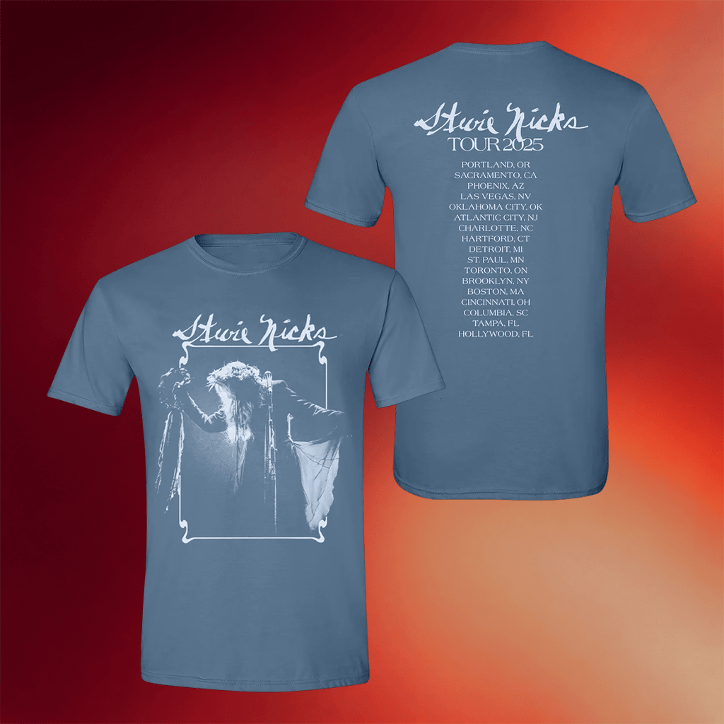 Stevie Nicks Merch Stevie Nicks Tour 2025 Live T-Shirt Gift Ideas For Music Lovers - Merchluma